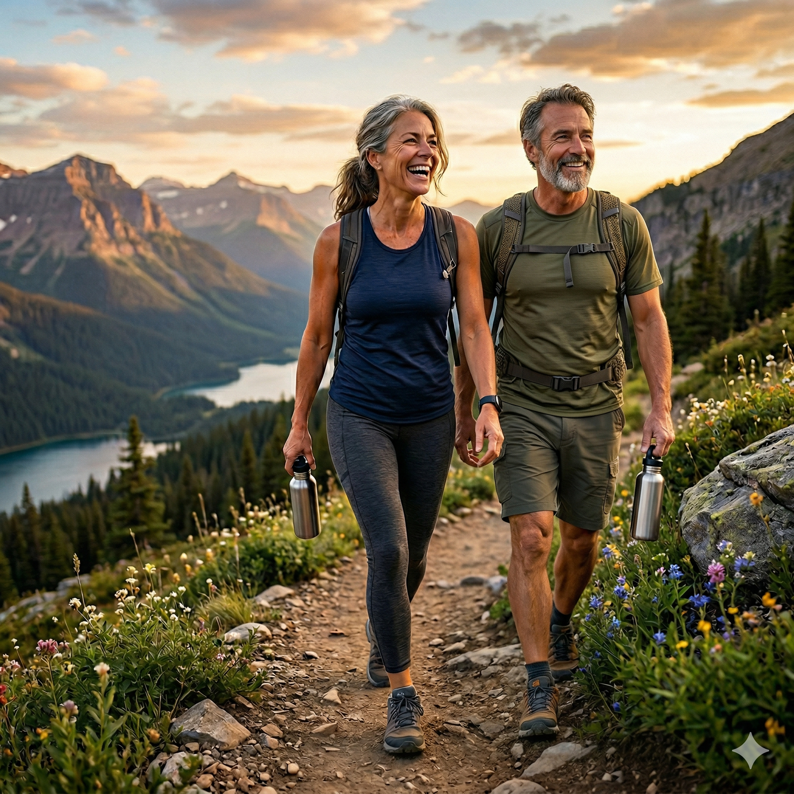 Home Caminhada nas montanhas,