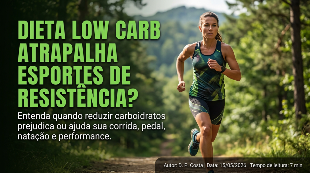 LOW CARB PREJUDICA ESPORTES DE RESISTÊNCIA? image generation